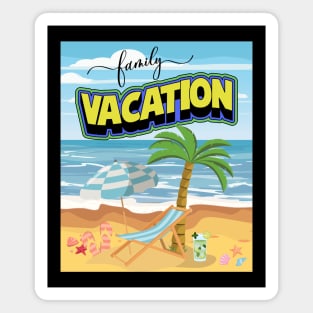 Family Vacation Magnet